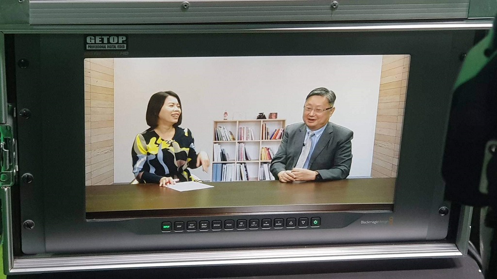 錄製檢察長反賄選宣導專訪