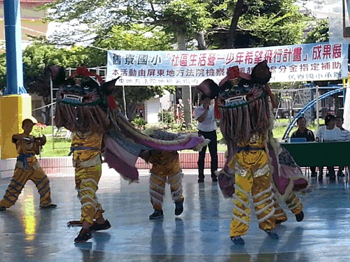 104年社區生活營屏東少年希望飛行計畫-高樹鄉舊寮國小成果發表會照片