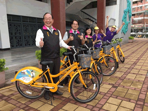 屏東地檢署與城市單車合作 共同宣導「鐵馬環台反賄逗陣來」照片