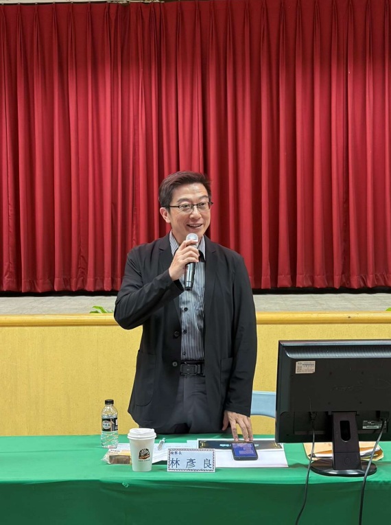 林檢察長於內埔分局致詞