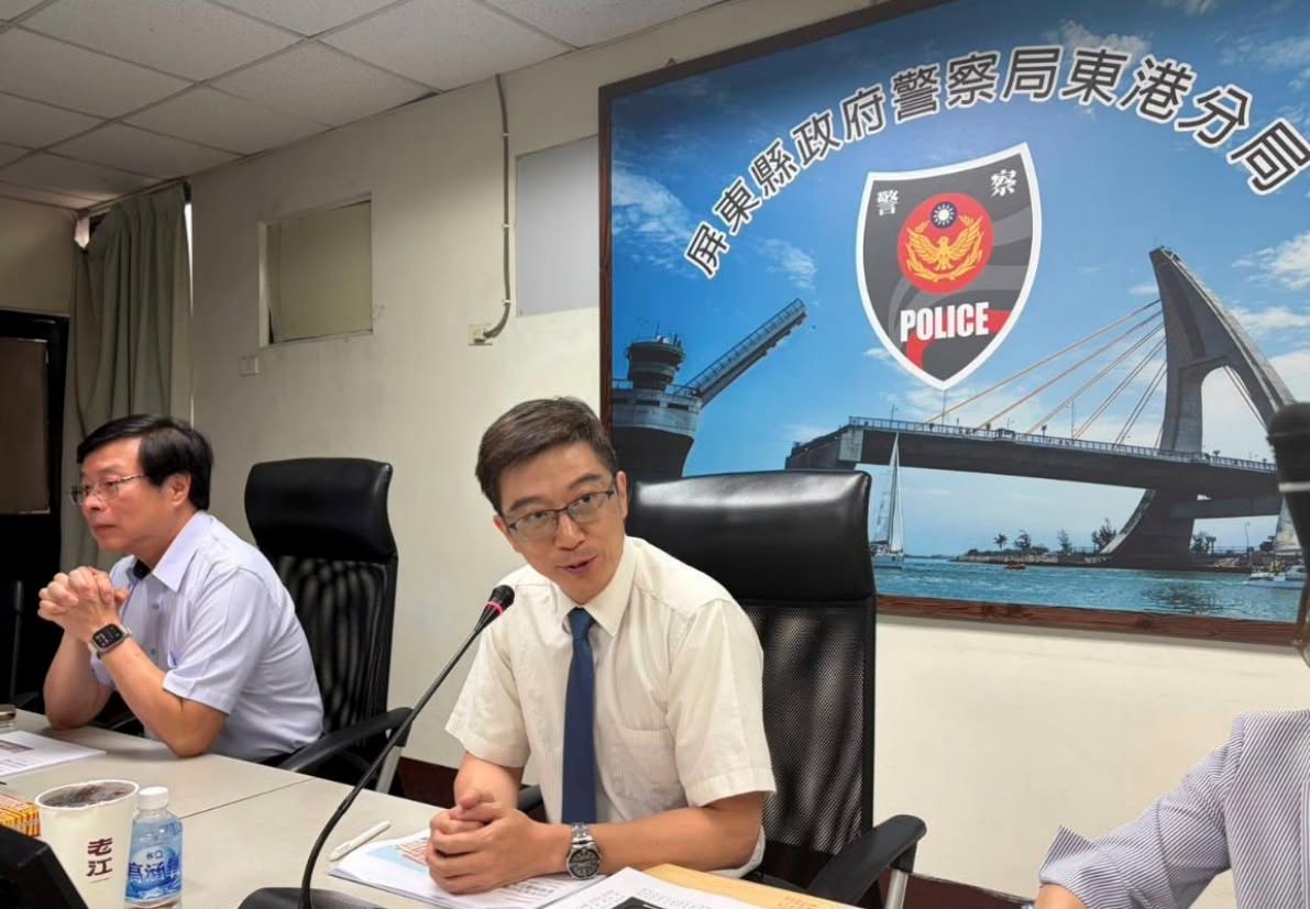 林檢察長勉勵東港分局同仁
